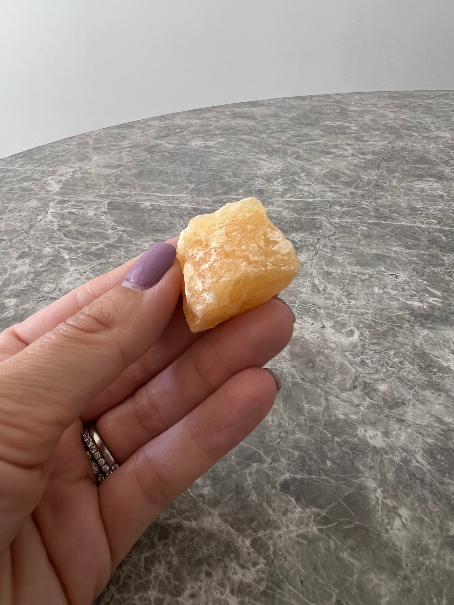 Orange Calcite Raw