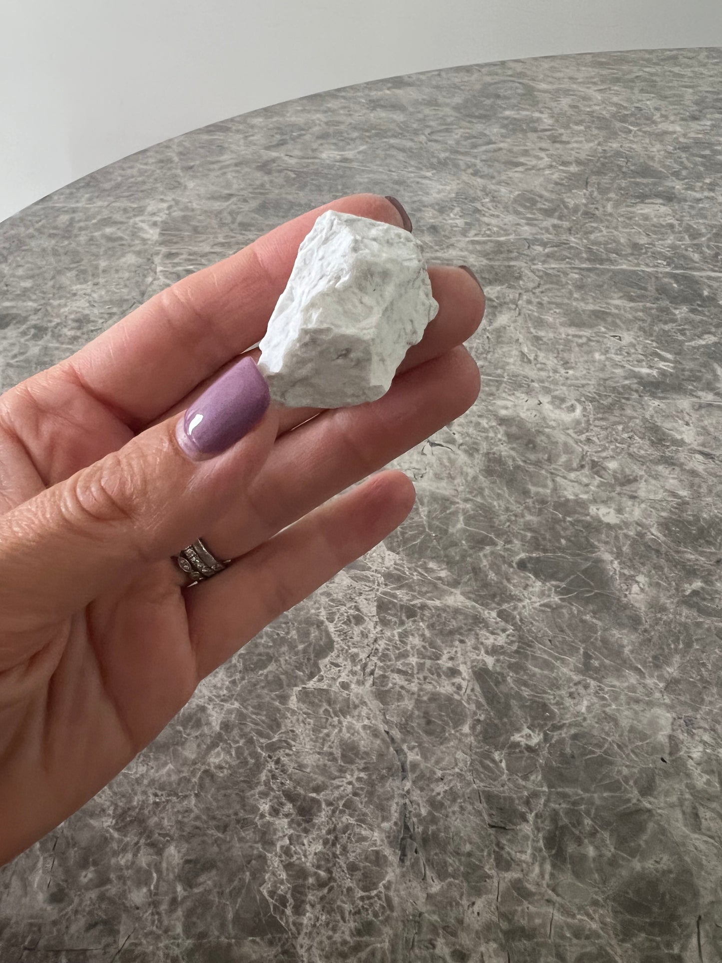 White Howlite Raw