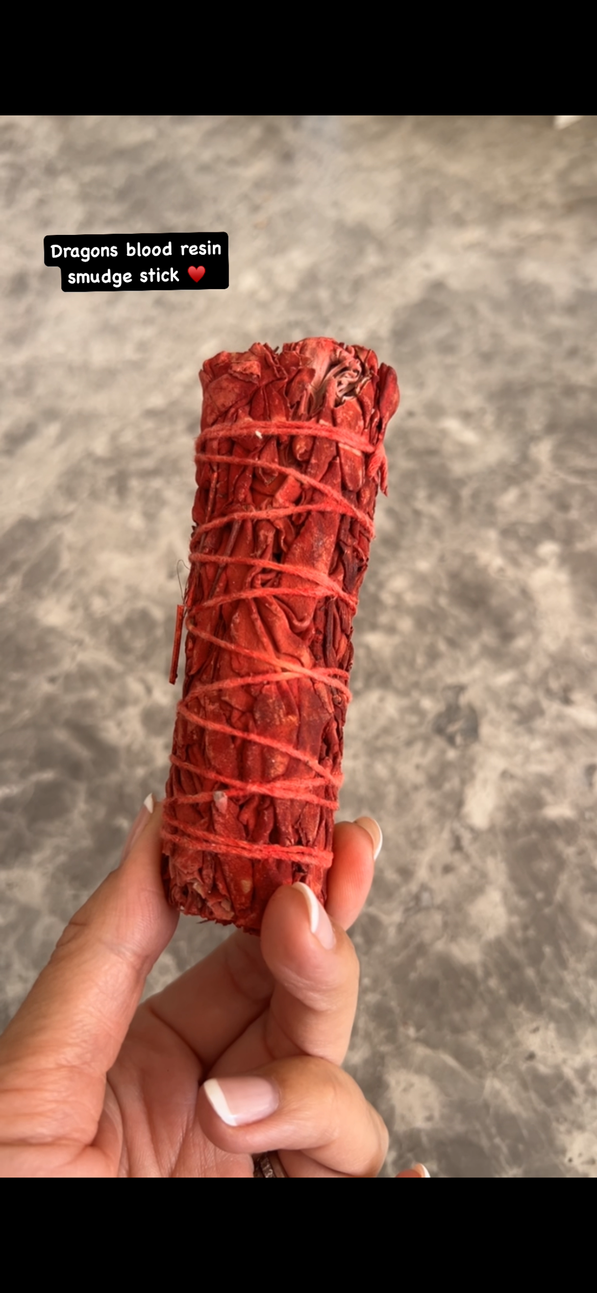 Dragons Blood Resin Smudge Stick Medium