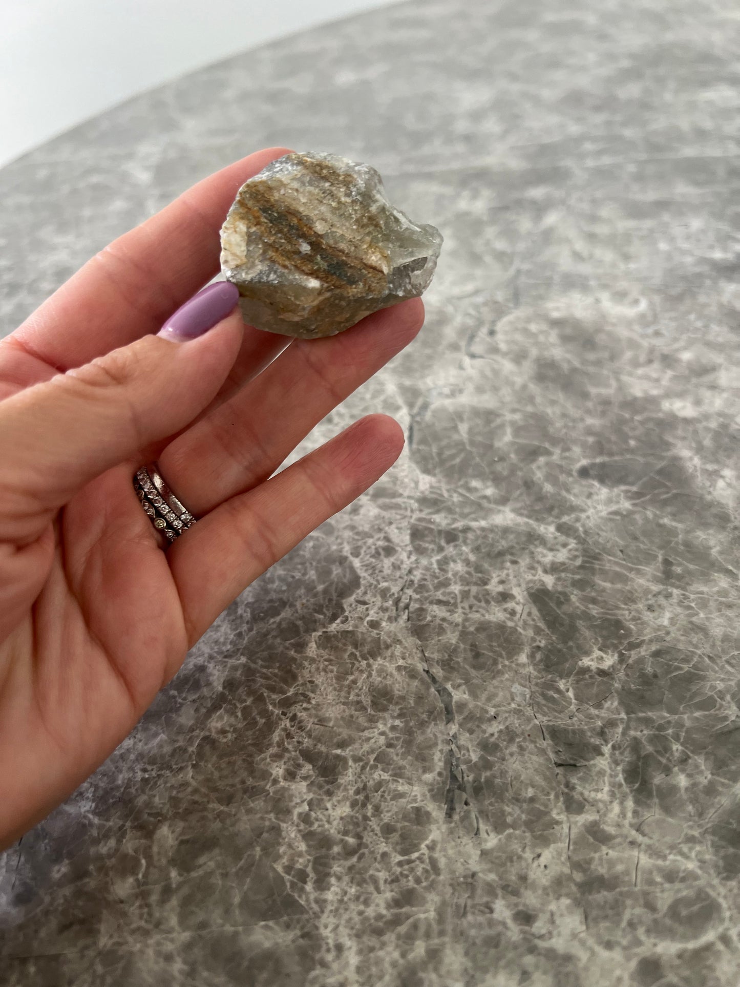 Green Aragonite Raw