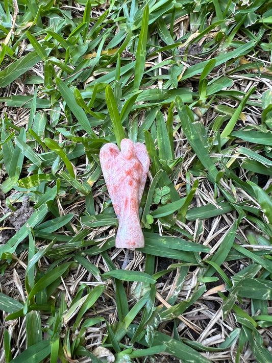 Sunstone Angel Crystal 5cm
